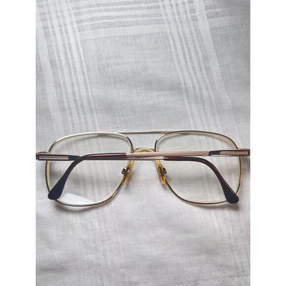 MARCHON JONATHAN 140 Brown Mens Aviator Eyeglasses 56-16-140 Italy Frames Only - Picture 10 of 10